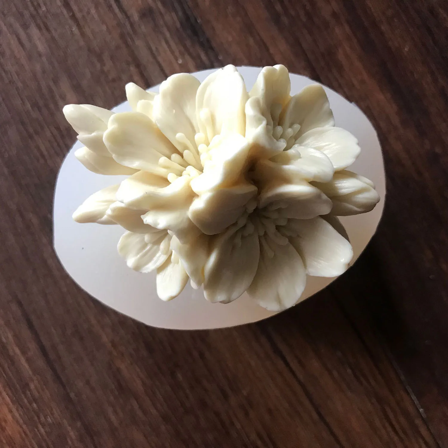 1 шт. 3D Цветочная художественная силиконовая форма для рукоделия мыло ручной