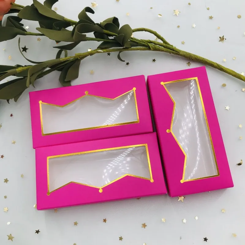 20 шт./лот 50 упаковка пустых ресниц Мягкая бумажная коробка для индивидуальная