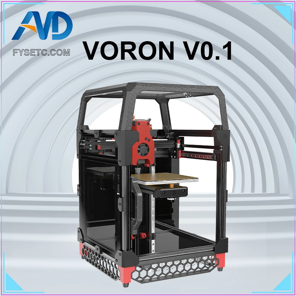 pre sale fysetc voron v0 1 corexy 3d printer kit with enclosed panels free global shipping