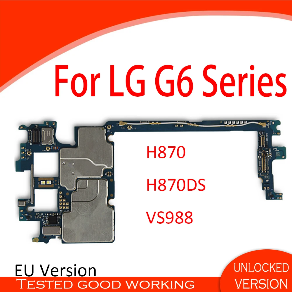 Оригинальная материнская плата для LG G6 H870 VS988 H870DS разблокированная логическая