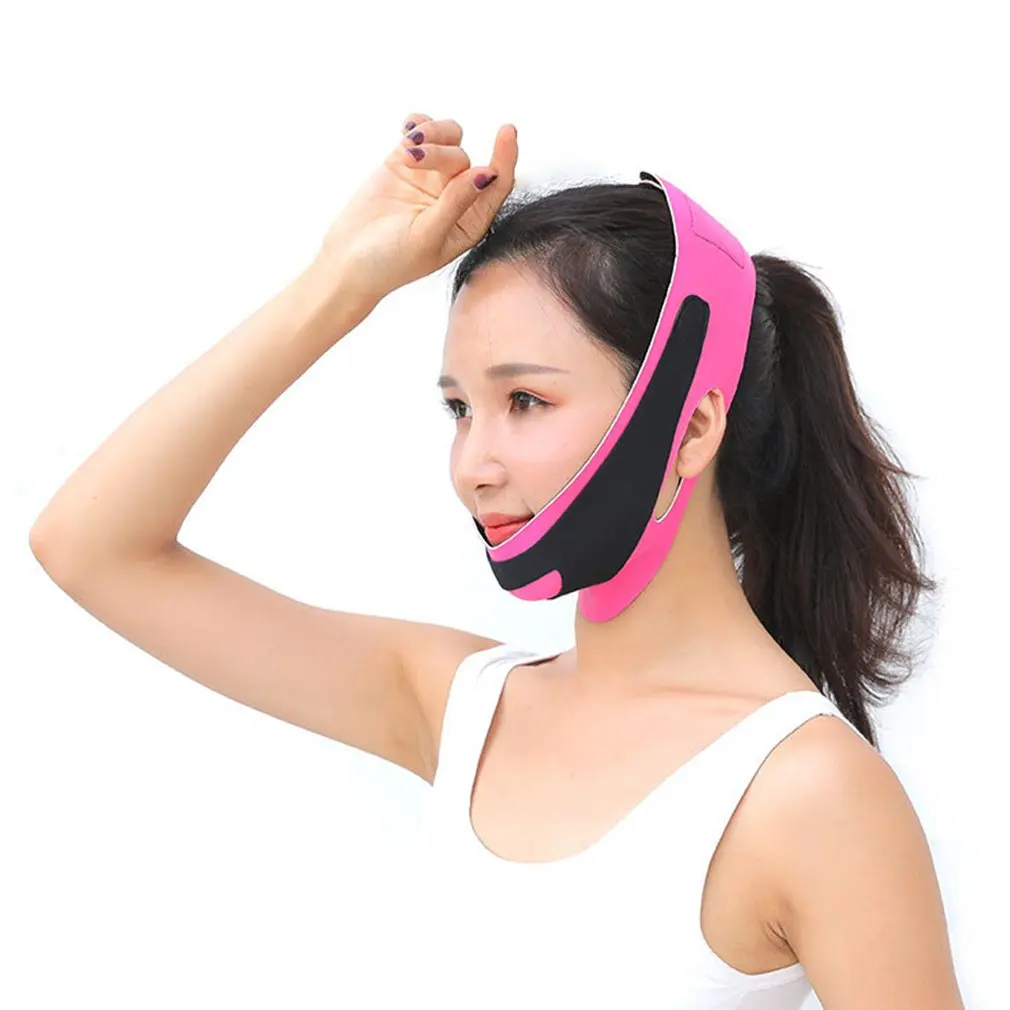 

Double Chin Face Sliming Bandage Lift Up Anti Wrinkle Mask Strap Band V Face Line Belt Women Slimming Thin Facial Beauty Tool