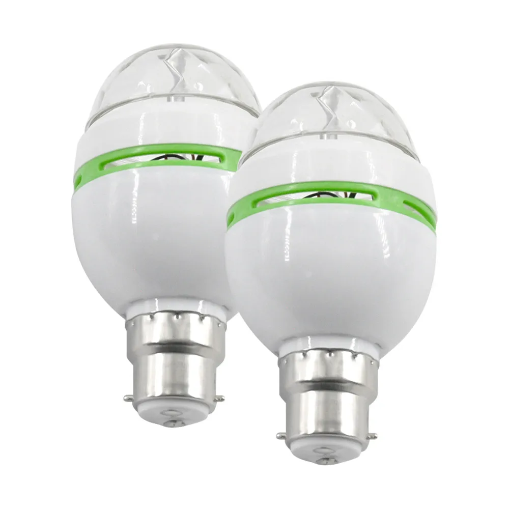 Декоративная вращаюсветодиодный яся светодиодная лампа 2 шт. Стробоскопическая