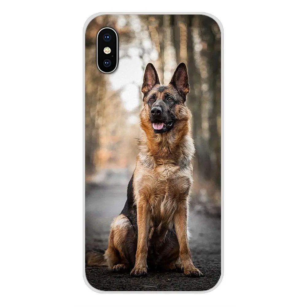 German shepherd Malinois For Xiaomi Mi4 Mi5 Mi5S Mi6 Mi A1 A2 5X 6X 8 9 Lite SE Pro Max Mix 2 3 2S Transparent TPU Case Cover | Мобильные