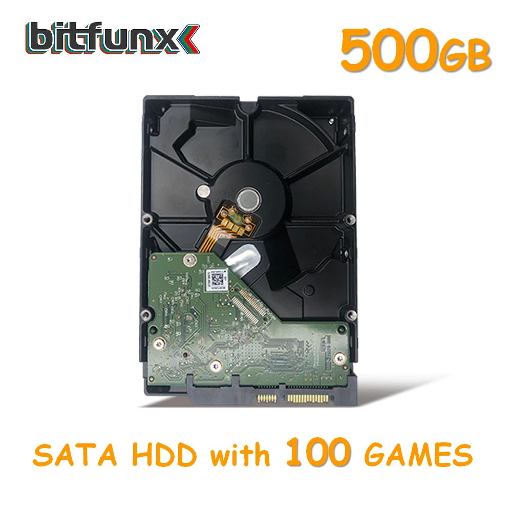 SATA HDD 500GB 3,5 ''SATA жесткий диск HDD внутренний 80 Гб/320 ГБ/500 Гб/1 ТБ/2 ТБ для PS2 с установленными играми - Цвет: SATA HDD 500GB