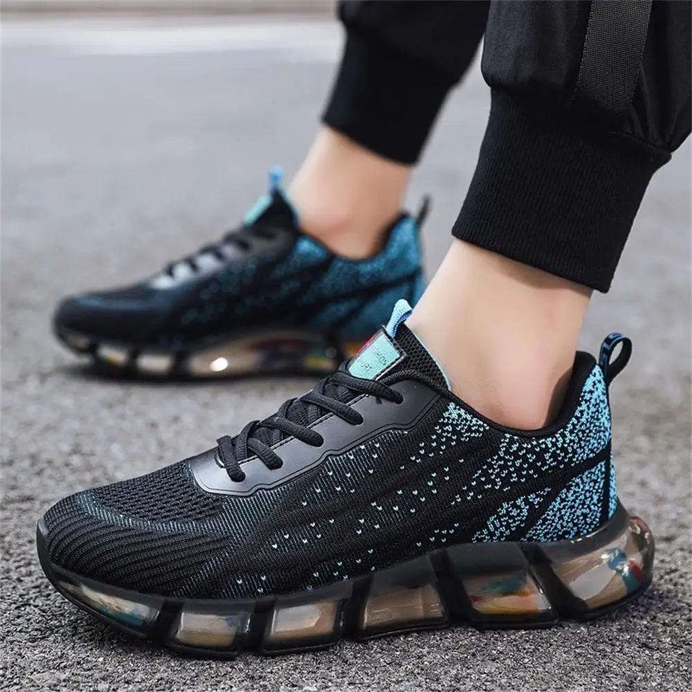 

New style men's outdoor leisure sports shoes, fashionable popcorn flying knit running shoes, youth comprehensive training shoes