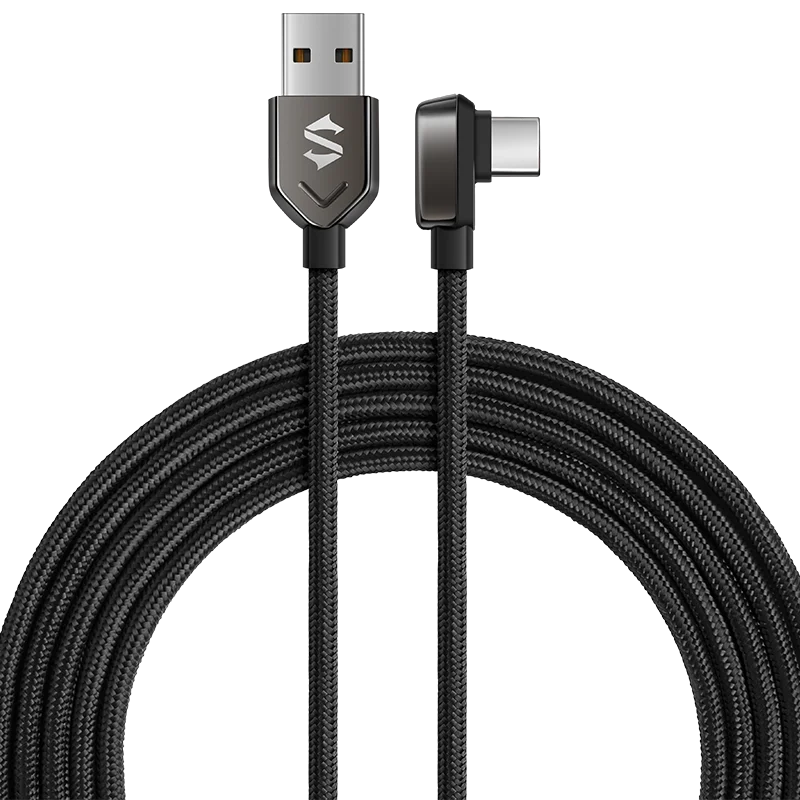 Оригинальный Магнитный зарядный кабель 1 2 м 18 Вт Black Shark 3 Pro 3S с переплетением под