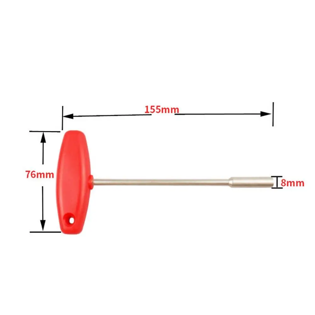 

3.2/4.7/5.5mm T-Shape Bicycle Bike Cycling Concealed Spoke Wrench Repair Tool