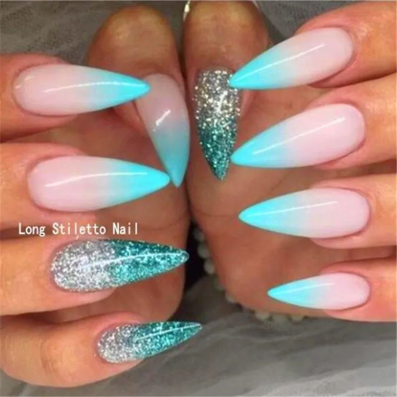 Новинка 500 шт./лот искусственные накладные ногти профессиональные салонные