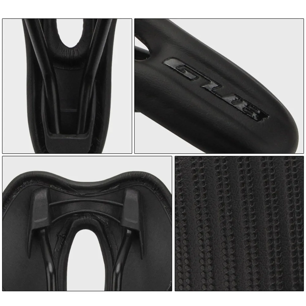 

GUB 1182 MTB Mountain Carbon Microfiber Fiber Bike Saddle Breathable Hollow Road Bike Seat Cushion Cover for Bicycle Saddle