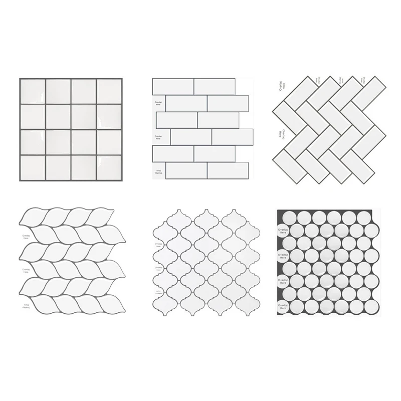 

10Pcs 3D Brick Pattern Wall Stickers For Kids Rooms Kitchen Bedroom Wall Sticker Self-Adhesive Home Decoration Wallpaper