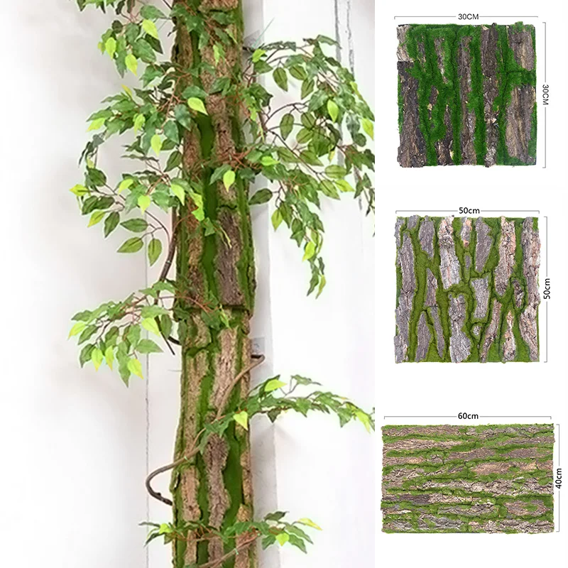 Искусственное украшение для лужайки настоящая сушеная сосна лай с искусственным