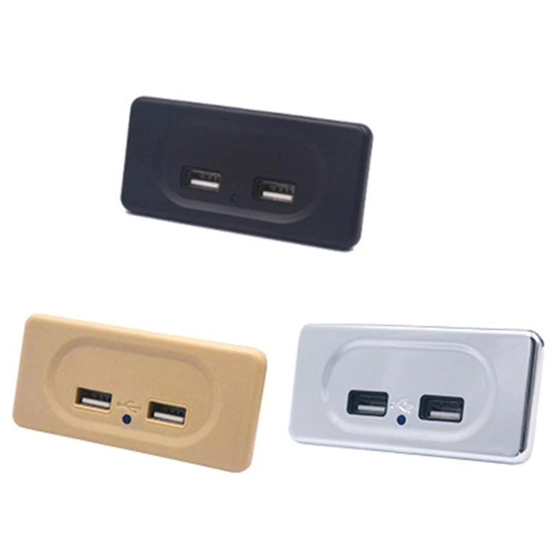 Розетка зарядная с двумя Usb портами а 12 В|Кабели адаптеры и разъемы| |