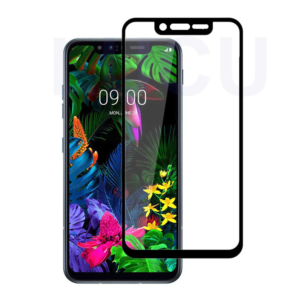 3D полное покрытие черного закаленного Стекло для LG G8S бархат V30 V30S V35 V40 V50 V50S G8X G8 G7