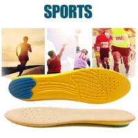 sport damping insoles support high arch insoles stretch breathable feet soles pad orthotic shoes running cushion unisex insoles