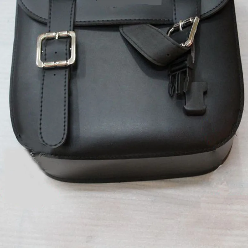 Универсальное седло для мотоцикла из искусственной кожи большая емкость Боковая