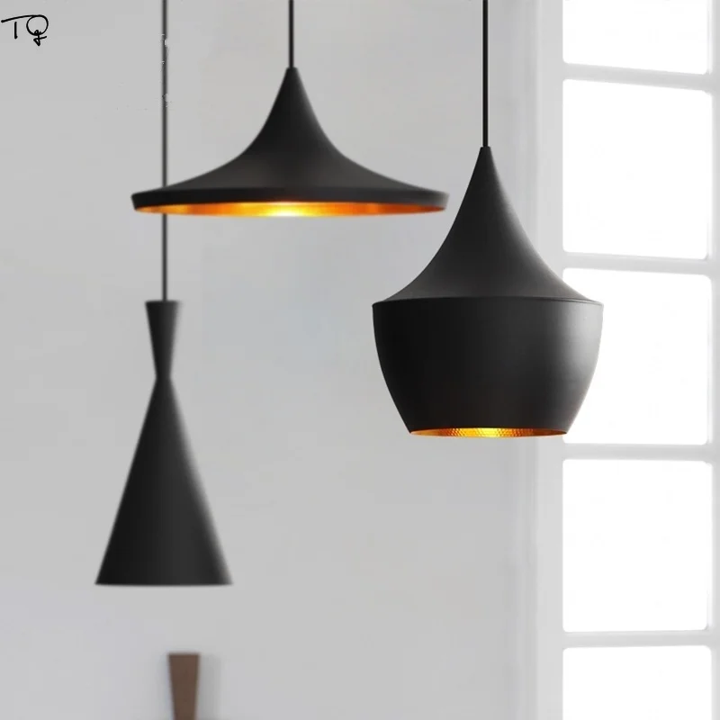 Скандинавские промышленные винтажные подвесные светильники в стиле ретро