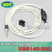 16 core occ silver plated headphone earphone cable for akr03 roxxane jh audio jh24 layla angie ln007201