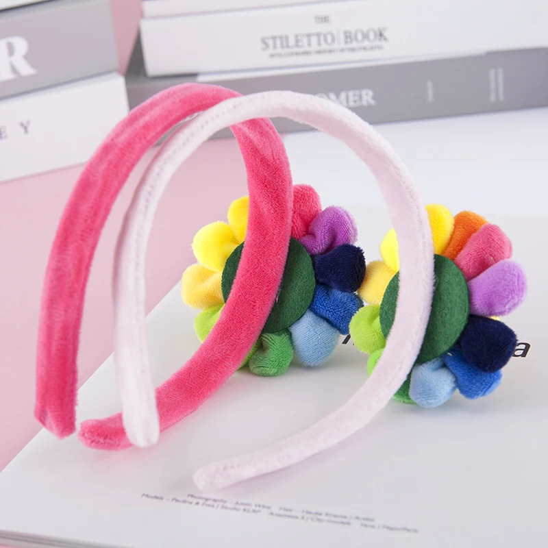 Цветная повязка на голову с подсолнухом для мытья лица мягкий макияж женские