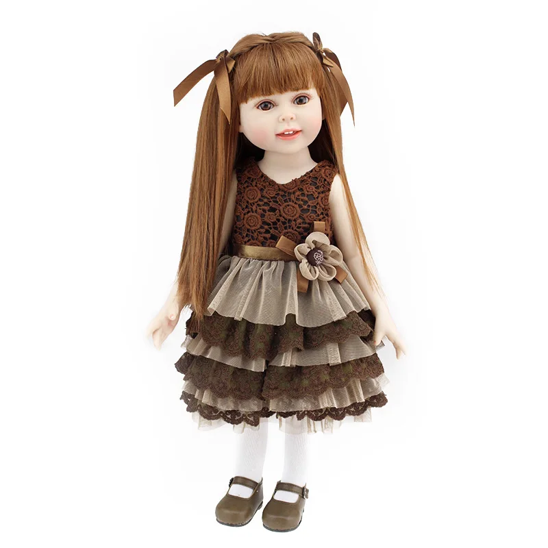 NPK 18 дюймов Кукла ручной работы Reborn Baby Dolls полностью силиконовая Реалистичная кукла принцессы реалистичный резиновый игрушка для детей подарок на день рождения