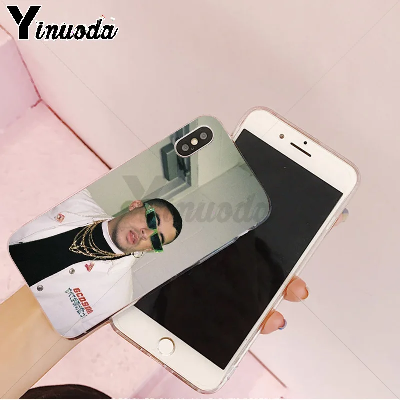 A16 Yinuoda Bad Bunny Maluma Ozuna POP Hip Hop Новинка чехол для телефона Fundas чехол для iPhone 8 7 6 6S Plus 5 5S SE XR X XS MAX Shell - Цвет: A16