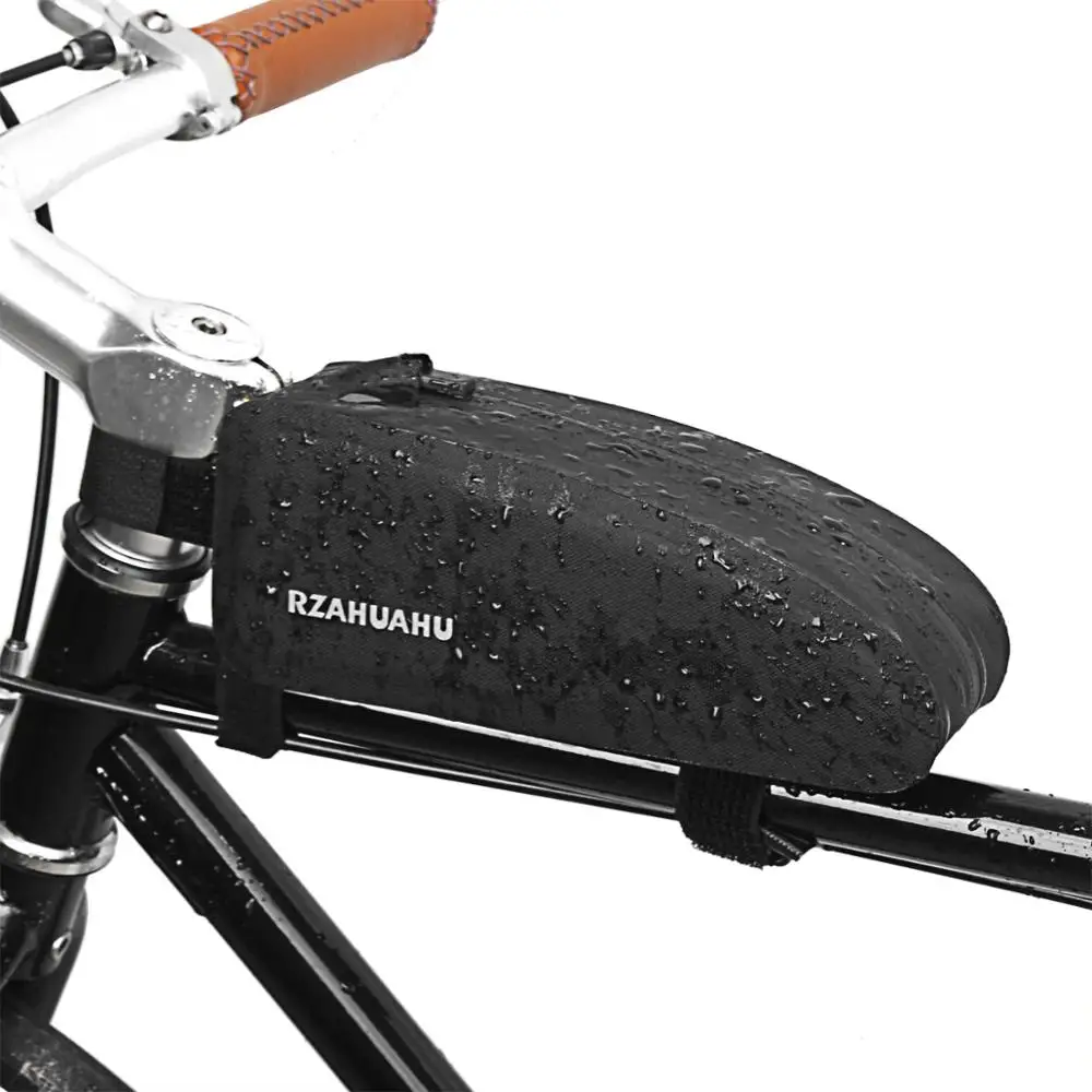

Bike Tube Bag Bicycle Top Front Tube Bag Waterproof Frame Bag Large Capacity Bike Storage Bag Bike Accessories