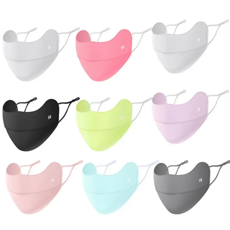 Многоразовая дышащая нейлоновая маска для лица мужчин и женщин регулируемая с УФ