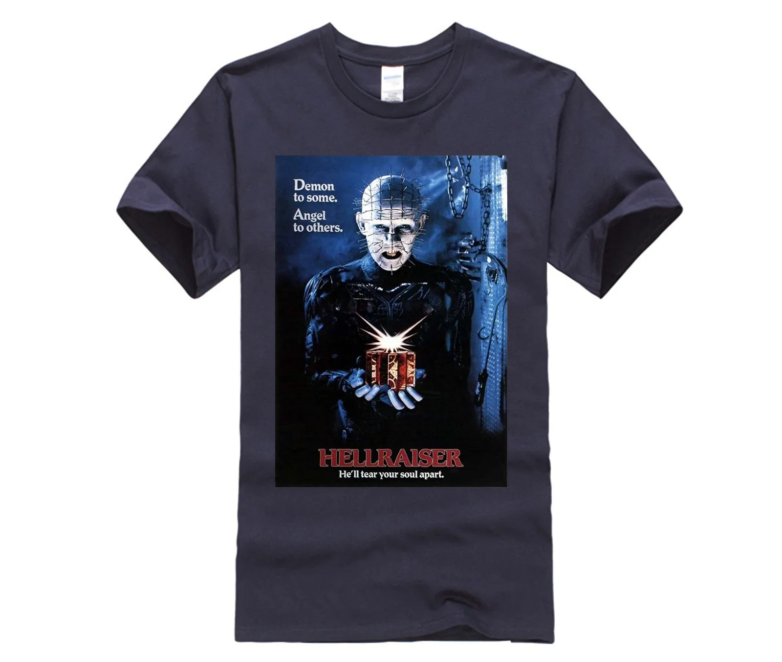 Футболка с принтом Hellraiser 172 футболка Pinhead Clive Barker 80s культовый фильм ужасов высокое