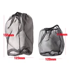 Новый автомобильный фильтр воздухозаборника 110 мм155 мм, защитная крышка, маслонепроницаемый Пылезащитный для цилиндрического фильтра с высоким потоком воздуха