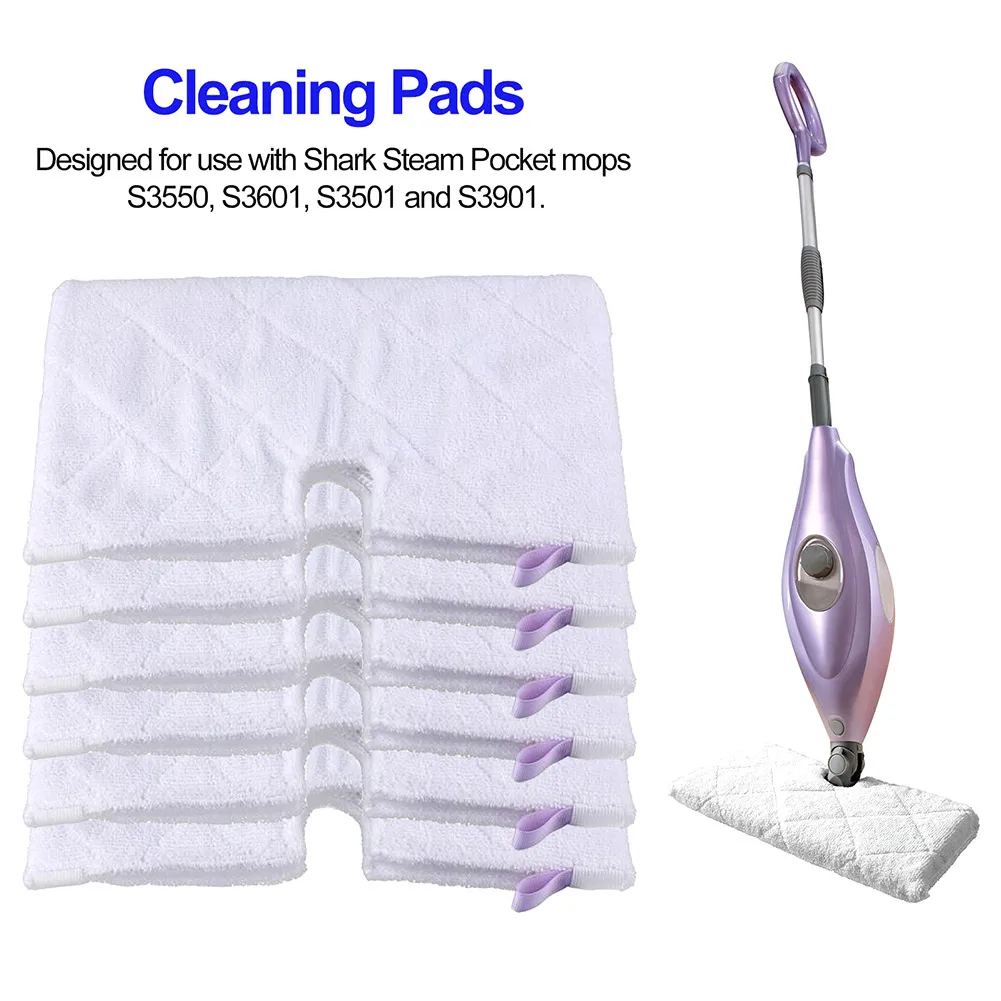 

Cleaning Pads Washable Replacement Durable For Shark Mop S3550 S3601 S3501 S3901 DFDS889