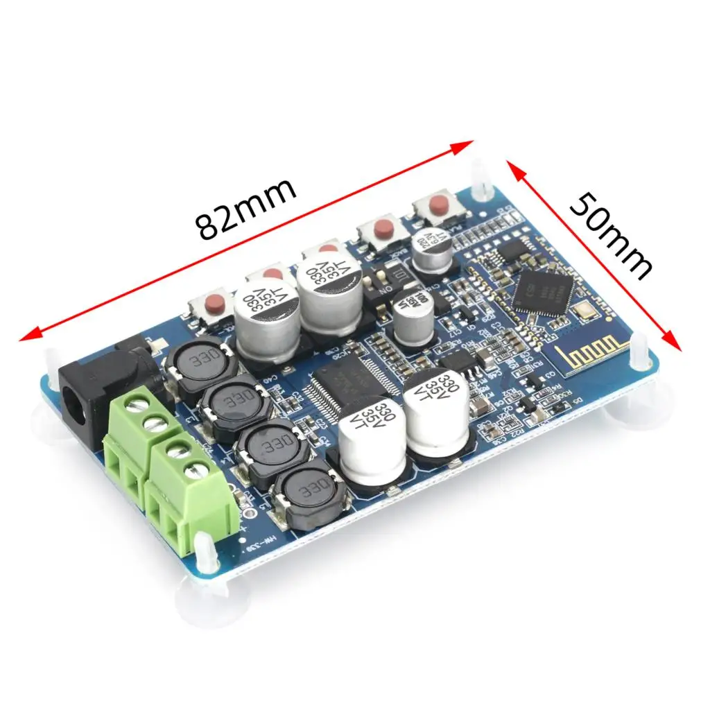 Официальная плата усилителя мощности TDA7492 с Bluetooth чип CSR8635 модуль цифрового CSR4.0 |