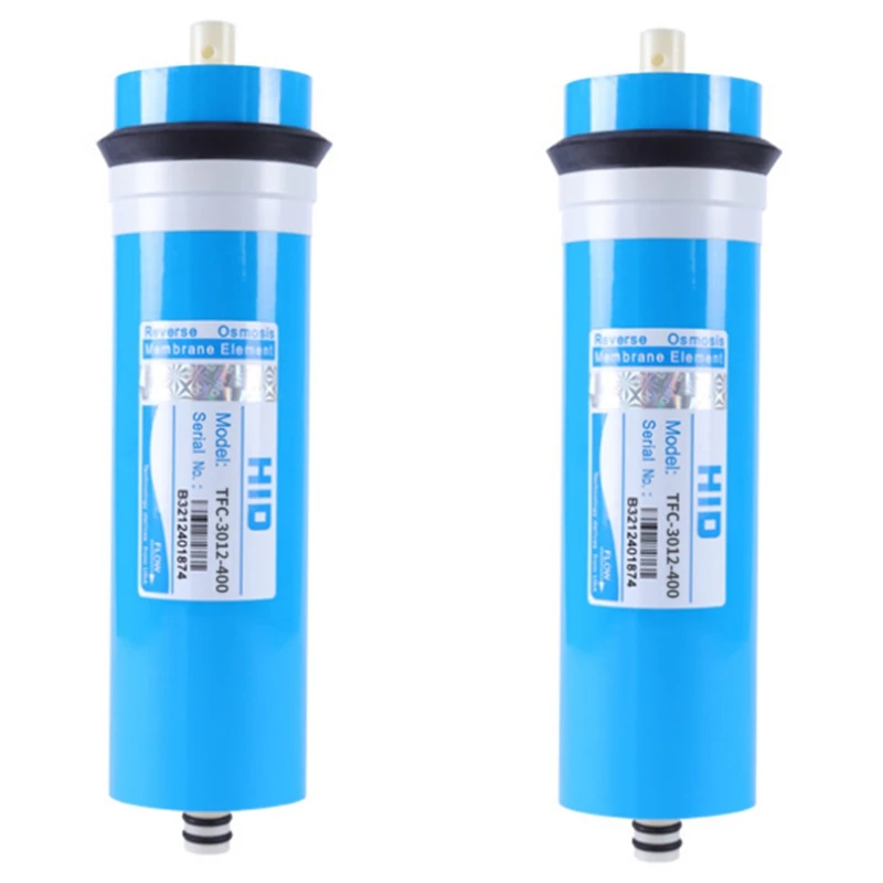 

New-2PCS 400G фильтр обратного осмоса для HID TFC-3012-400G мембранные фильтры для воды, картриджи, фильтрующая мембрана системы обратного осмоса