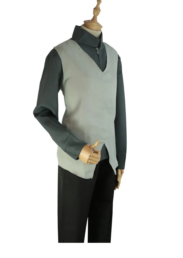 Наруто боруто-для взрослых Uchiha костюм сасуке куртка жилет брюки накидка Хэллоуин