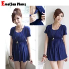 Летняя одежда для беременных и кормящих мам Emotion, топы для грудного вскармливания, Одежда для беременных, топы для беременных