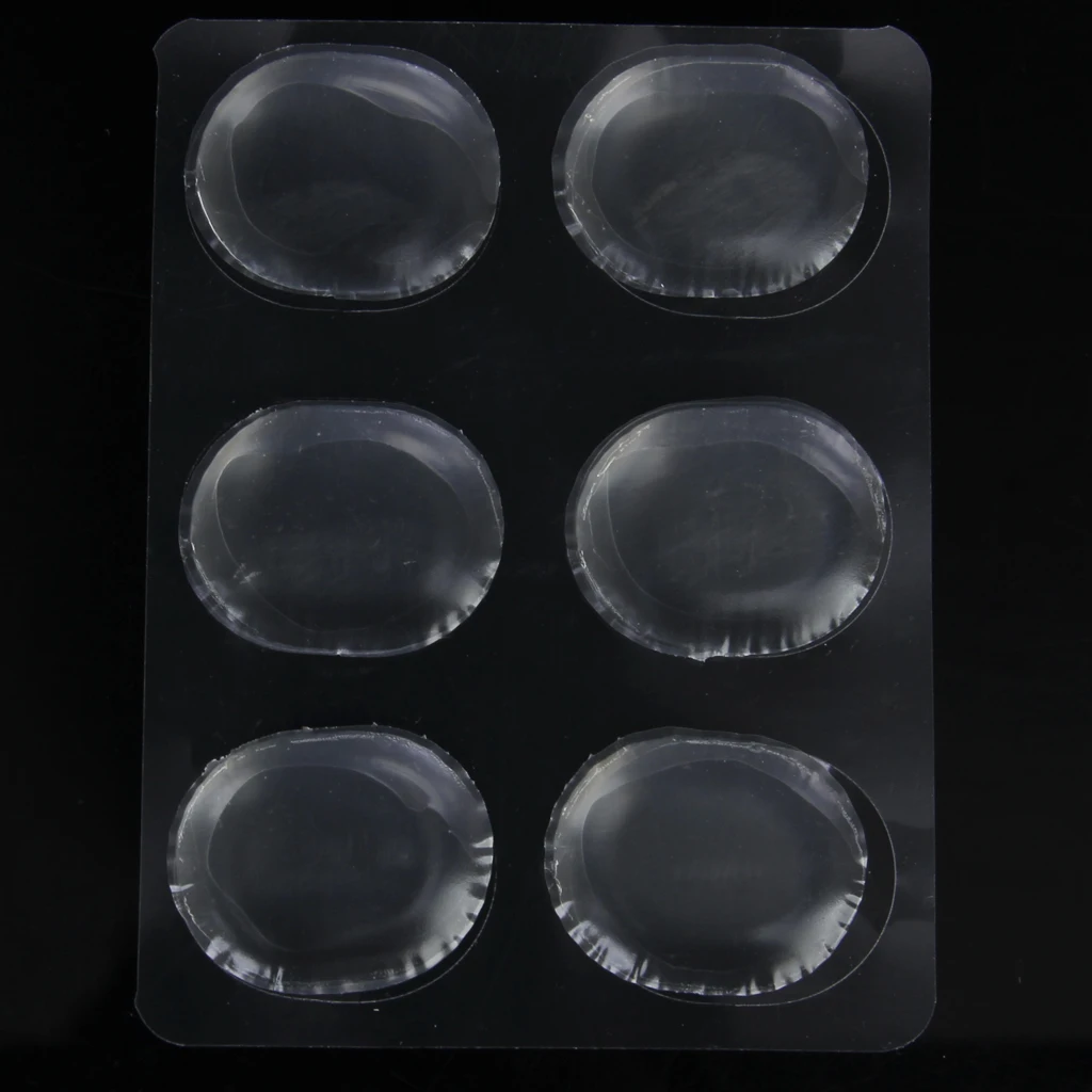 

3 Pairs Clear Shoe Pads Stickers & 1 Pair Gel Big Toe Cap Covers Protectors