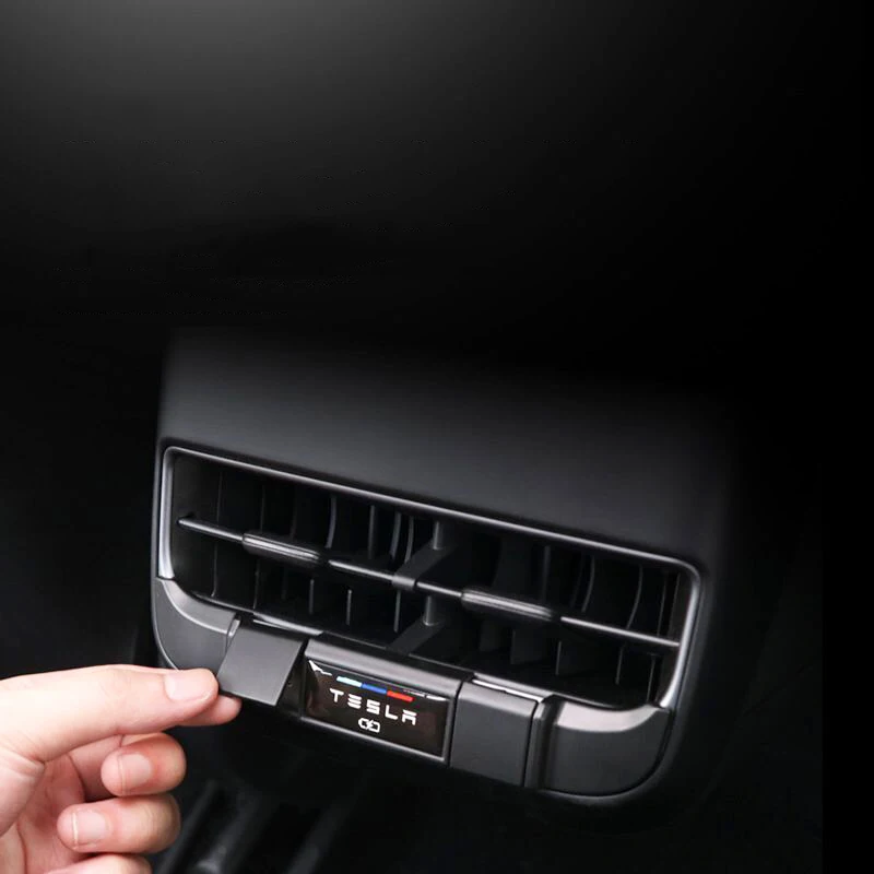 Аксессуары для стайлинга автомобиля Tesla Model 3 Y логотип на задней крышке