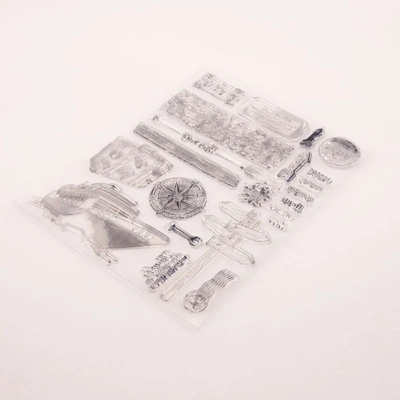 Прозрачные штампы для скрапбукинга силиконовые | Дом и сад