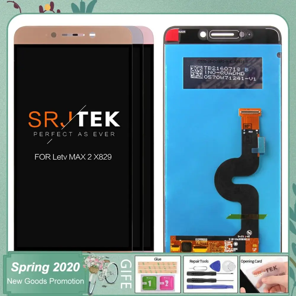 Srjtek для le LeEco Max 2 Max2 X820 X821 X822 X829 ЖК дисплей Сенсорная панель дигитайзер Замена Letv x823
