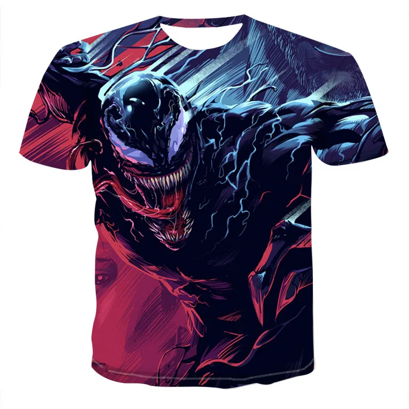 

2020 t shirt men Newest Venom t-shirt 3D Printed T-shirts Men Women Casual Shirt Fitness T Shirt Tees Tops