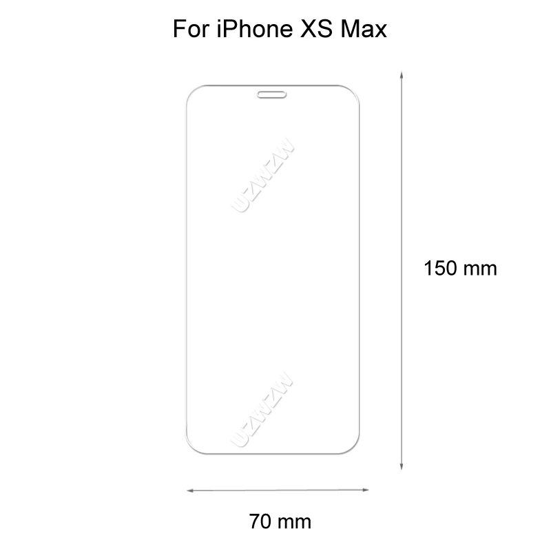 Для iPhone X XS XR Max HD Премиум Закаленное стекло Защита экрана Защитное для | Мобильные