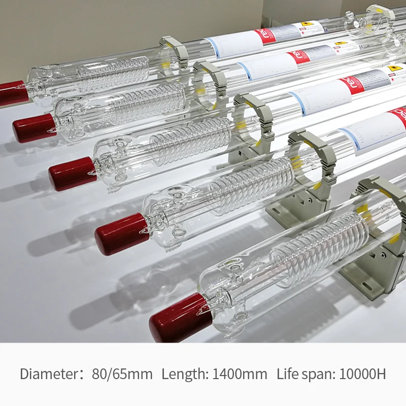 Оригинальная CO2 лазерная трубка Reci W4 T4 100 Вт до 130 D80mm/65 мм для лазерной лампы |