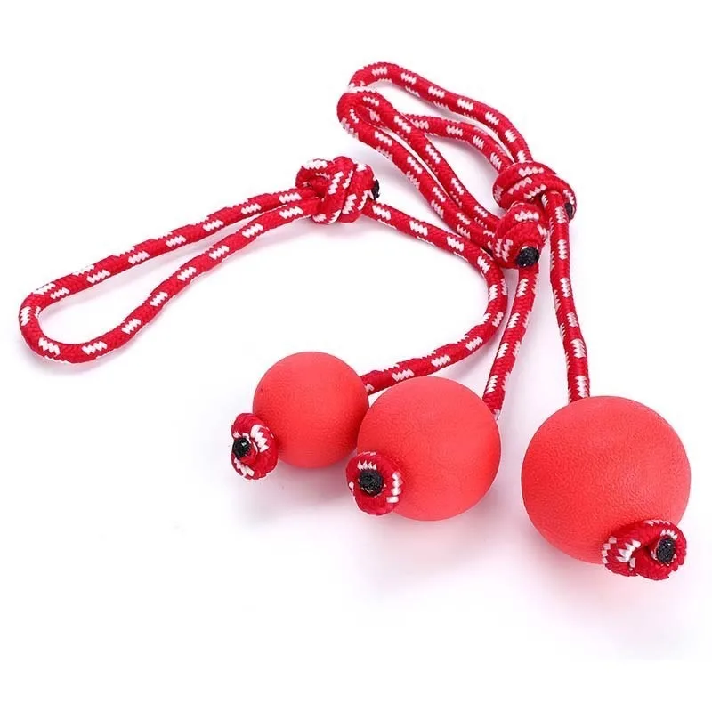 Kimhome Pet Puppy Игрушечные лошадки резиновые эластичные шарик интерактивный Игрушки