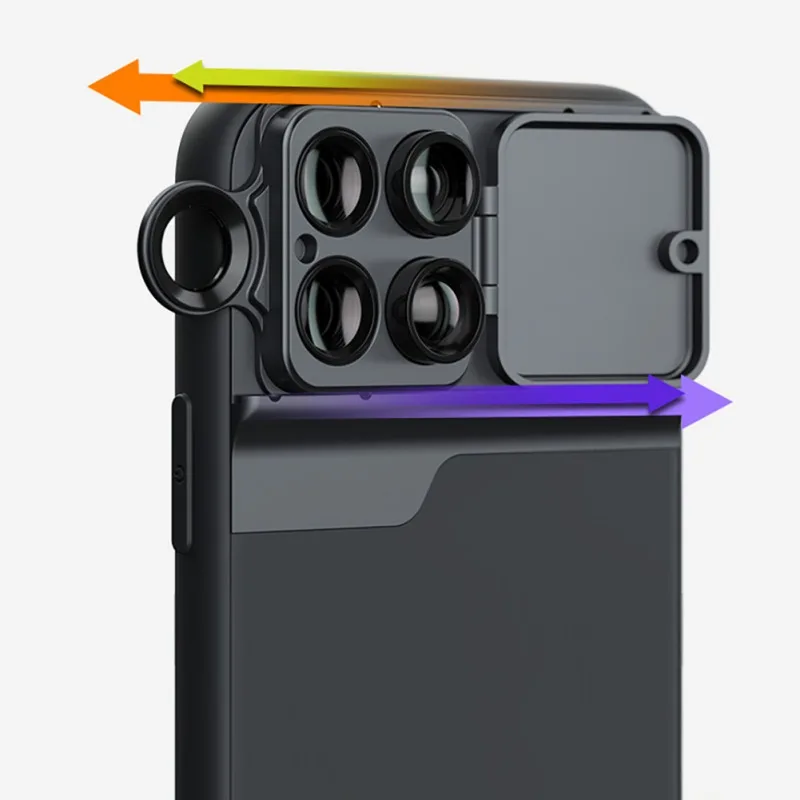 Объектив мобильного телефона широкоугольный Макро Рыбий глаз портрет телефото