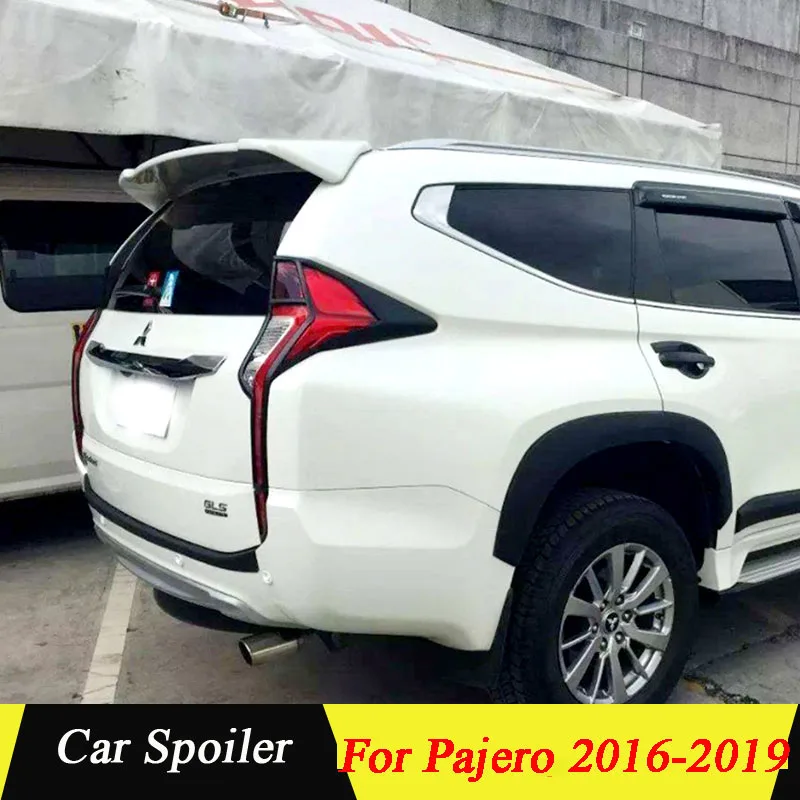 Спойлер из АБС пластика для mitsubishi pajero sport 2017 2016 2018|Спойлеры и крылья| |