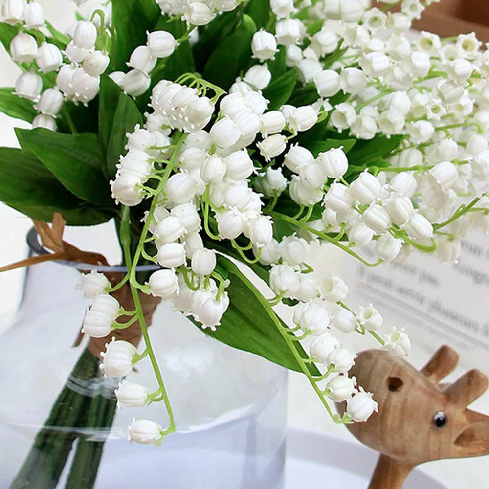Свадебные букеты 6 шт. аксессуары для дома гостиной спальни имитация ландышей