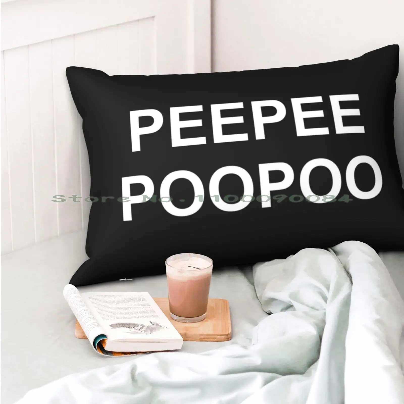 Подушка с наволочкой Peepee Poopoo Meme 20x30 50*75 для дивана и спальни.