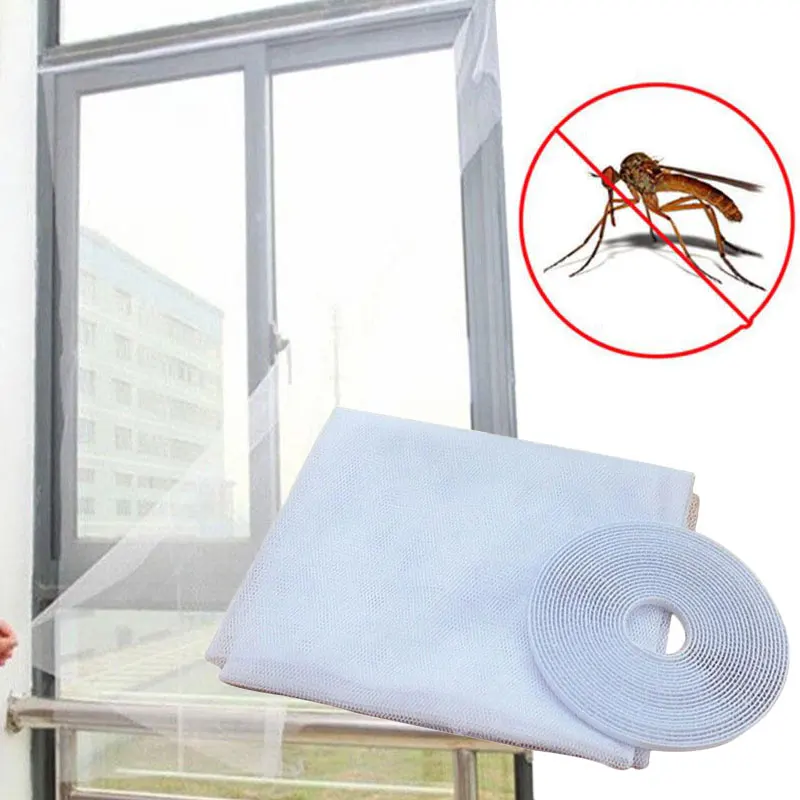

Window Mesh DIY Insect Insect Window Net Curtain White Magic Bug Mosquito