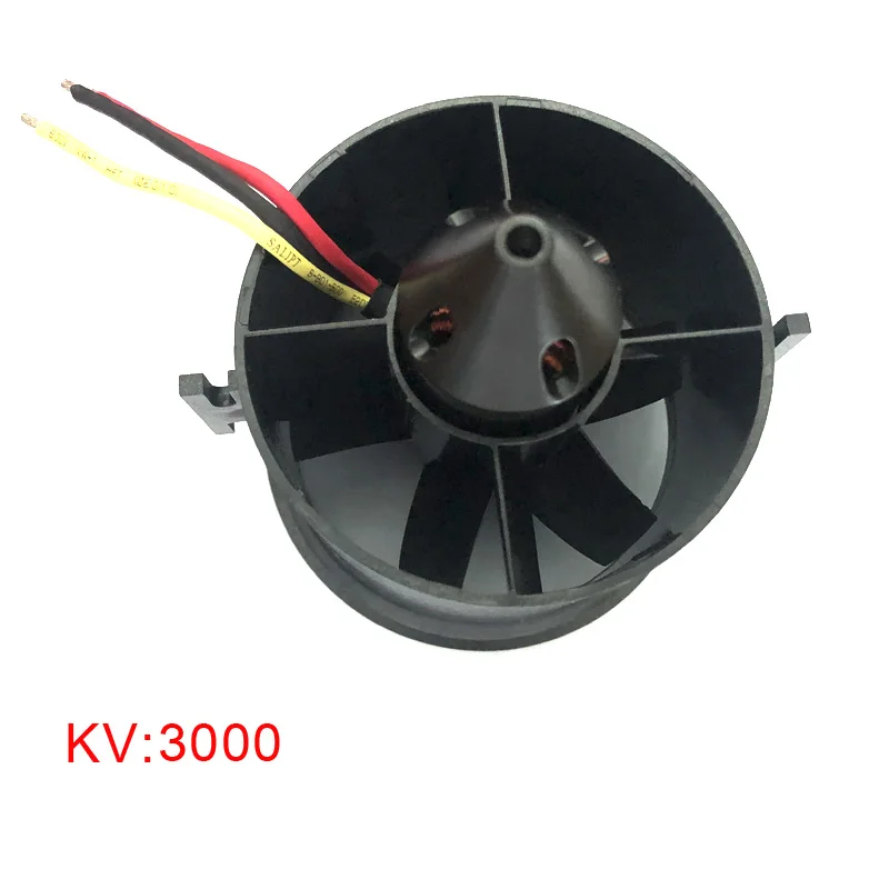 QX-MOTOR 70 мм 6 лезвий Ducted Fan EDF с 2839 3000kv/2822 3000kv Motor Brushless для радиоуправляемых моделей