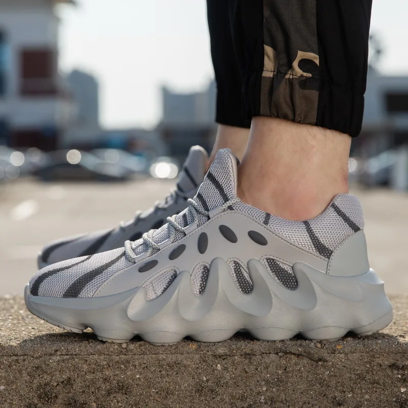 

New Arrival Sneakers for Men Fashion Men's Running Shoes Breathable Mesh Sports Shoes Man Lightweight Outdoor Fitness Trainers 8