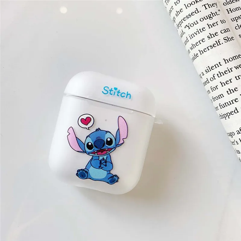 Чехол для наушников Apple Airpods Pro из ТПУ мультяшный Стич чехол Air pods 1 2 футляр