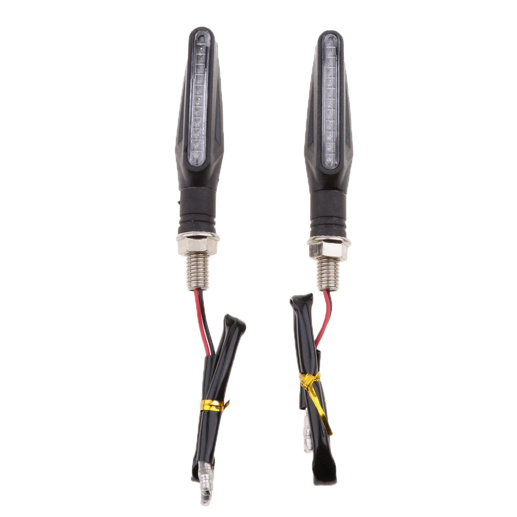 

2 предмета в комплекте 12LED 12V мотоциклов сигнала поворота светильник мигающая янтарная